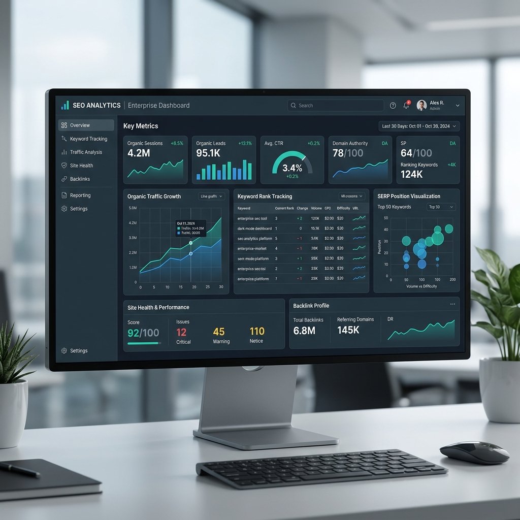 Enterprise SEO Analytics Platform